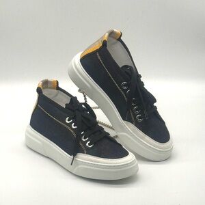 Italeua Ubalda Sneaker Dark Blue Denim